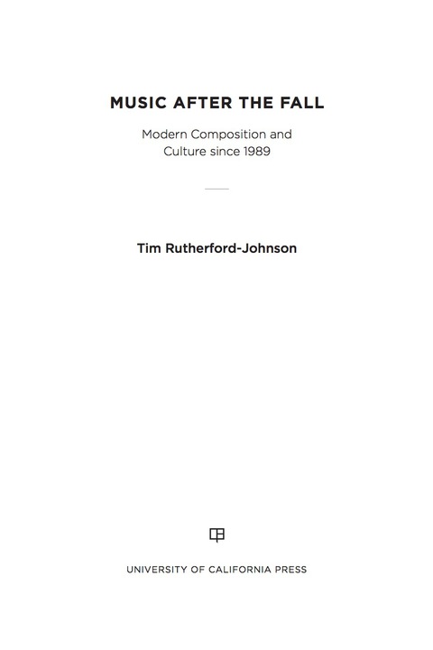 Cover image for book Music after the Fall