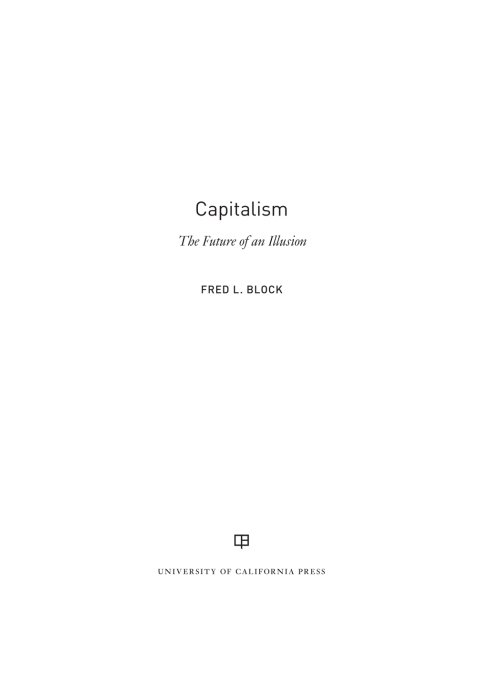 Cover image for book Capitalism