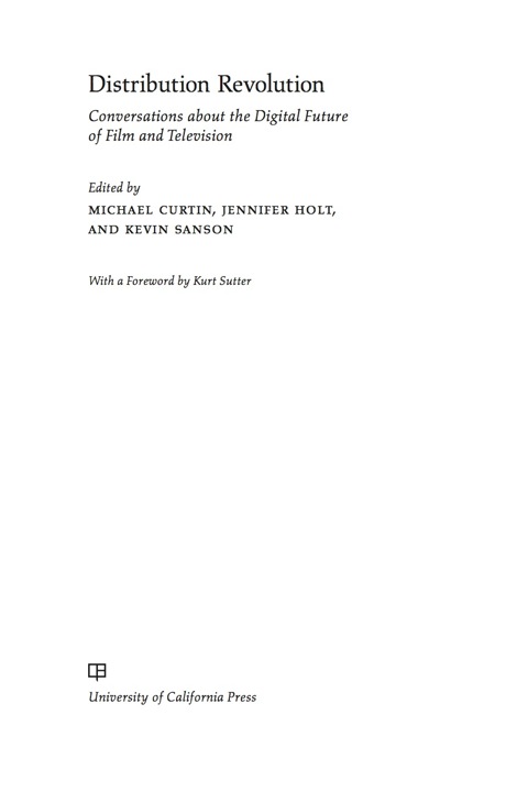 Cover image for book Distribution Revolution