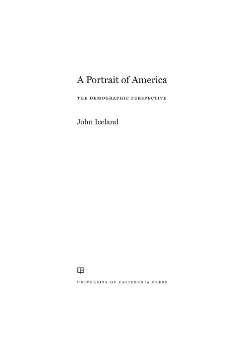Cover image for book A Portrait of America