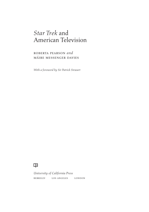 Cover image for book Star Trek and American Television