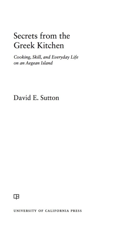 Cover image for book Secrets from the Greek Kitchen