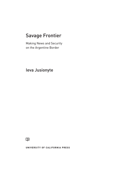 Cover image for book Savage Frontier