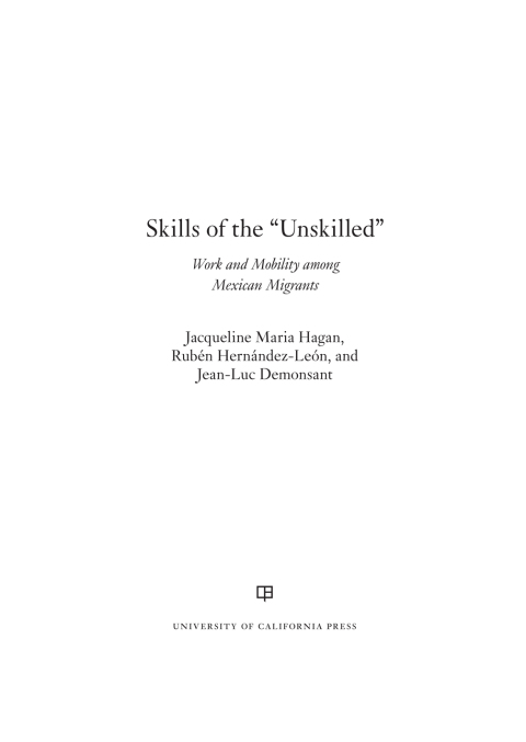 Cover image for book Skills of the Unskilled