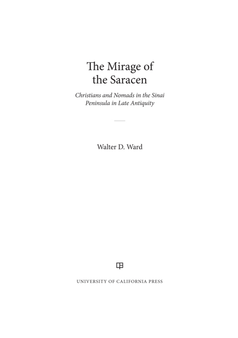 Cover image for book Mirage of the Saracen