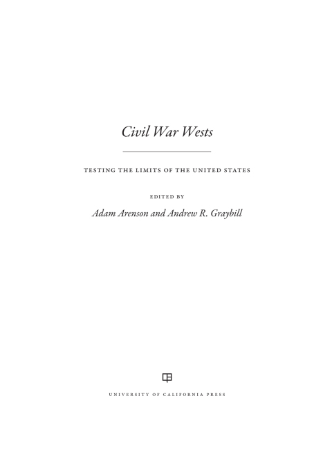 Cover image for book Civil War Wests