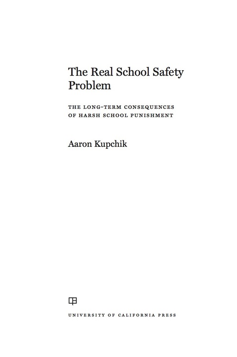 Cover image for book The Real School Safety Problem