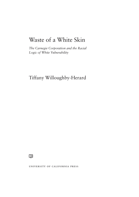 Cover image for book Waste of a White Skin