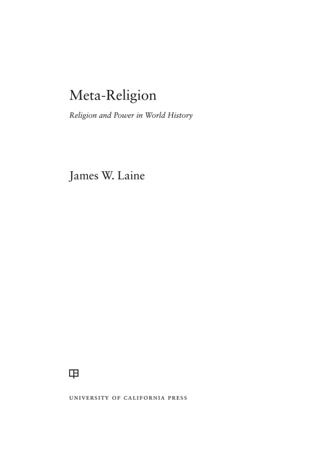 Cover image for book Meta-Religion