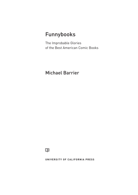 Cover image for book Funnybooks
