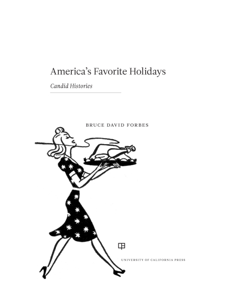 Cover image for book America's Favorite Holidays
