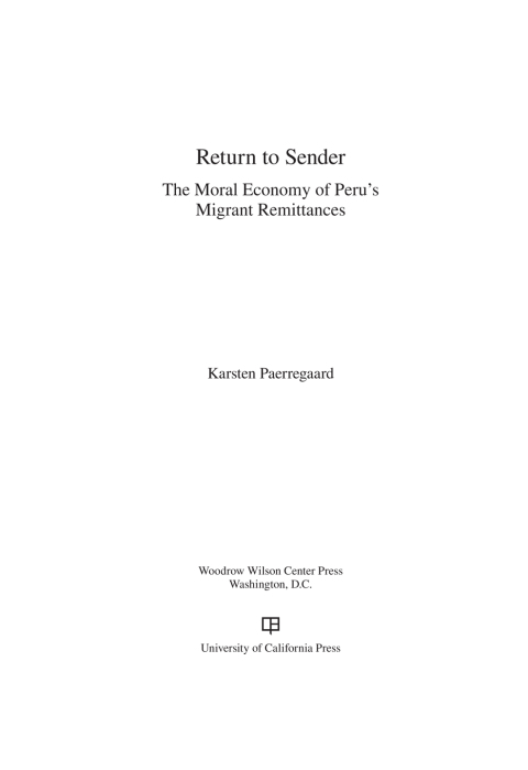 Cover image for book Return to Sender