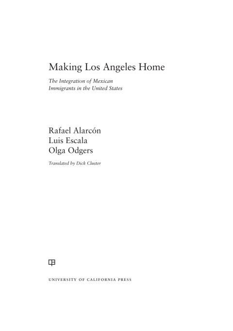 Cover image for book Making Los Angeles Home
