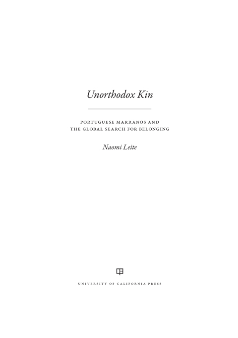 Cover image for book Unorthodox Kin