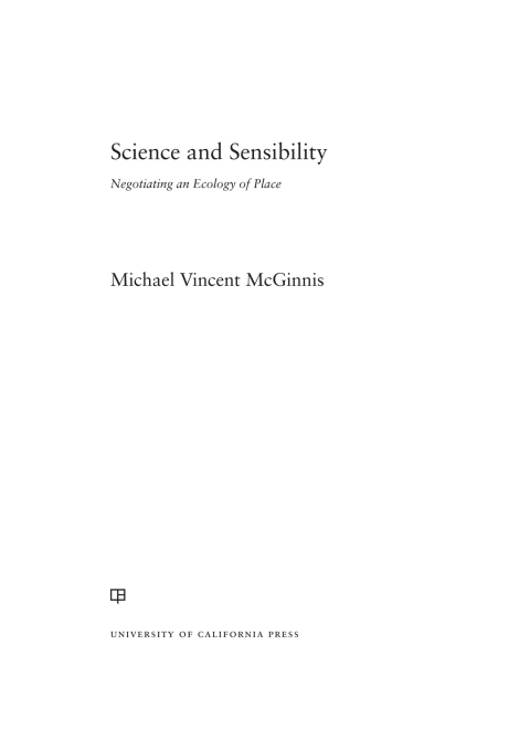 Cover image for book Science and Sensibility