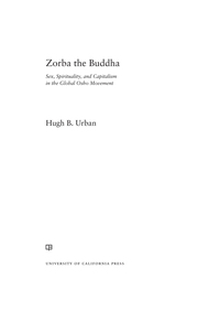 Cover image: Zorba the Buddha 1st edition 9780520286672