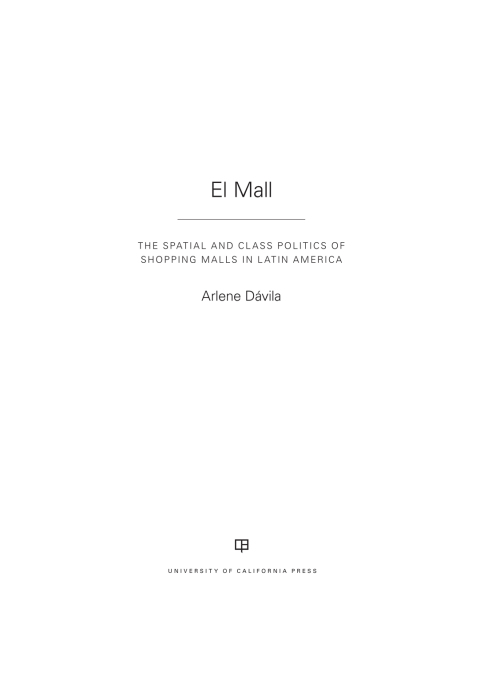 Cover image for book El Mall