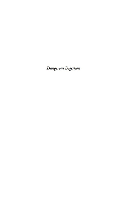 Cover image for book Dangerous Digestion
