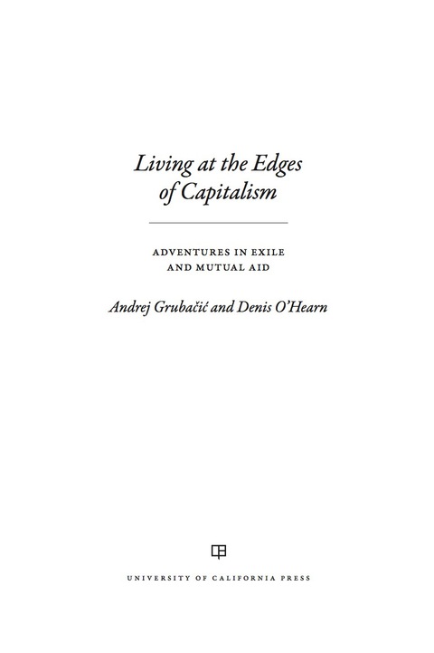 Cover image for book Living at the Edges of Capitalism