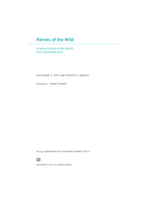Cover image for book Parrots of the Wild