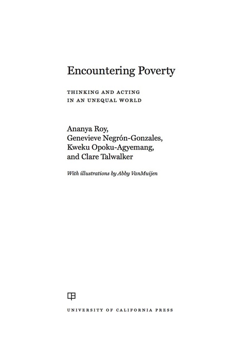 Cover image for book Encountering Poverty