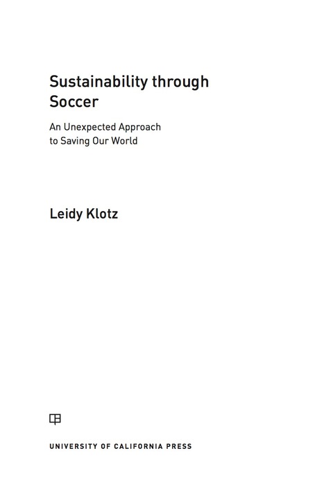 Cover image for book Sustainability through Soccer