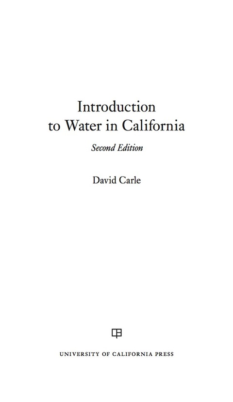 Cover image for book Introduction to Water in California