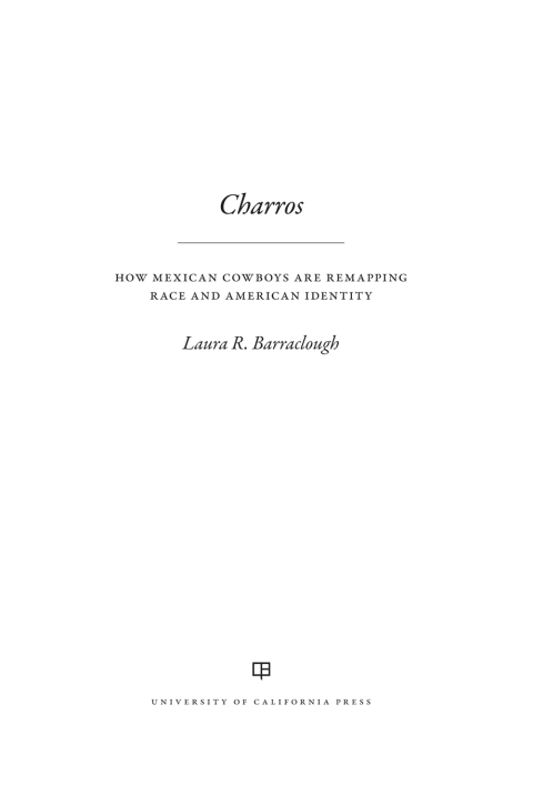 Cover image for book Charros