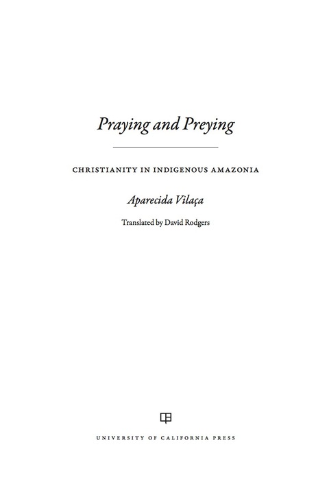 Cover image for book Praying and Preying