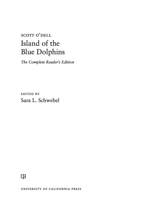 Cover image for book Island of the Blue Dolphins