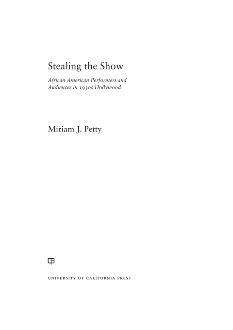 Cover image for book Stealing the Show