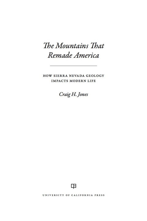Cover image for book The Mountains That Remade America