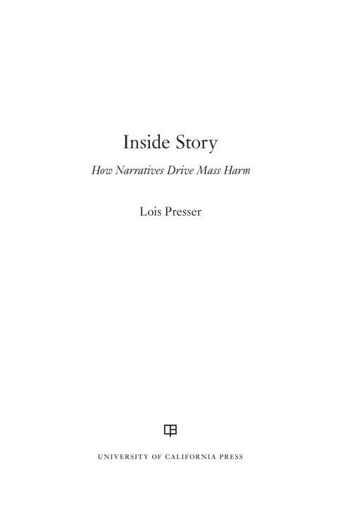 Cover image for book Inside Story