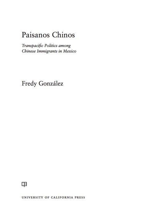 Cover image for book Paisanos Chinos