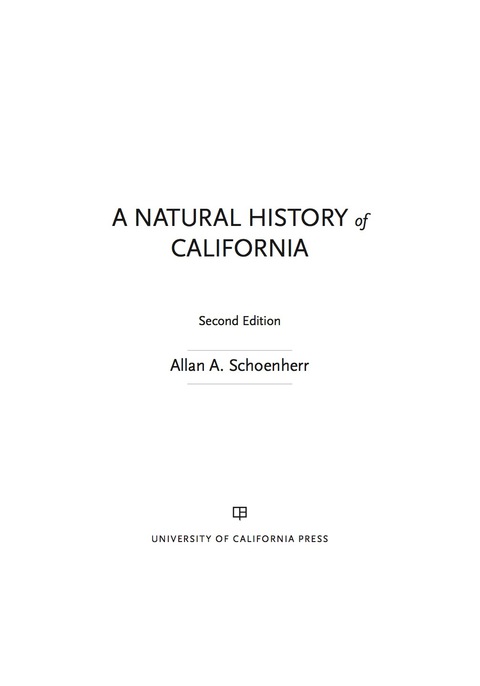 Cover image for book A Natural History of California