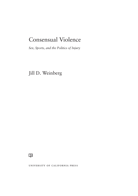 Cover image for book Consensual Violence