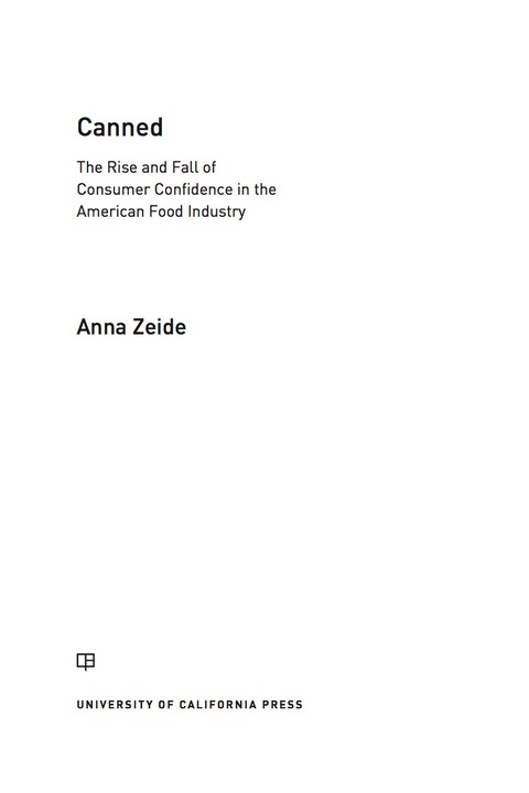 Cover image for book Canned