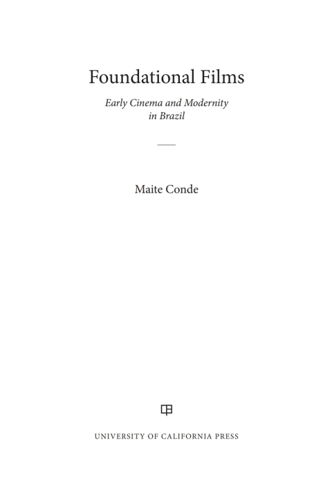 Cover image for book Foundational Films