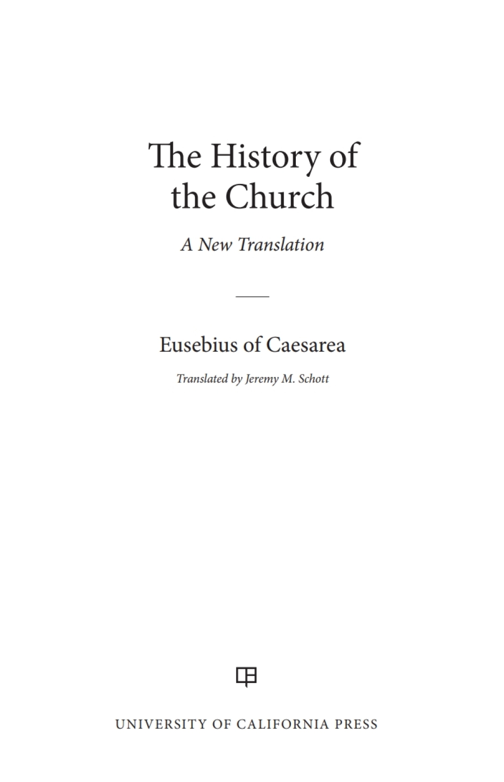 Page Fidelity The History of the Church; $19.92