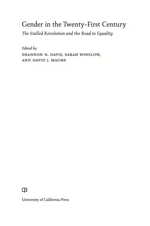Cover image for book Gender in the Twenty-First Century