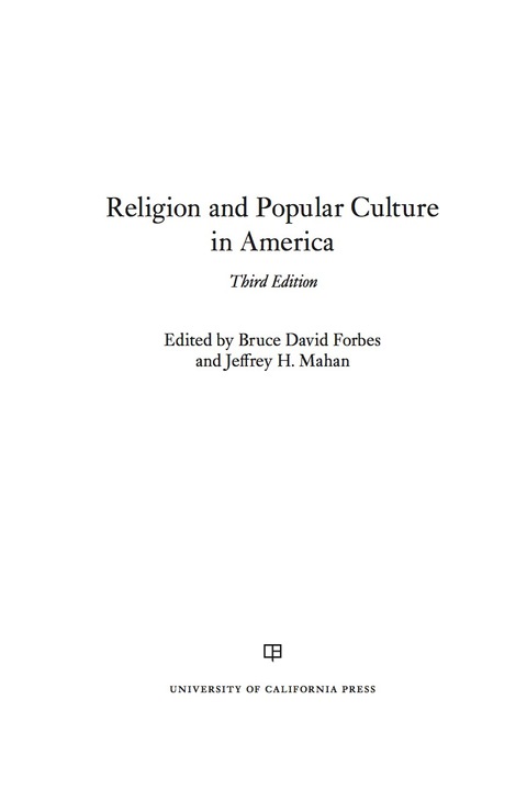 Cover image for book Religion and Popular Culture in America
