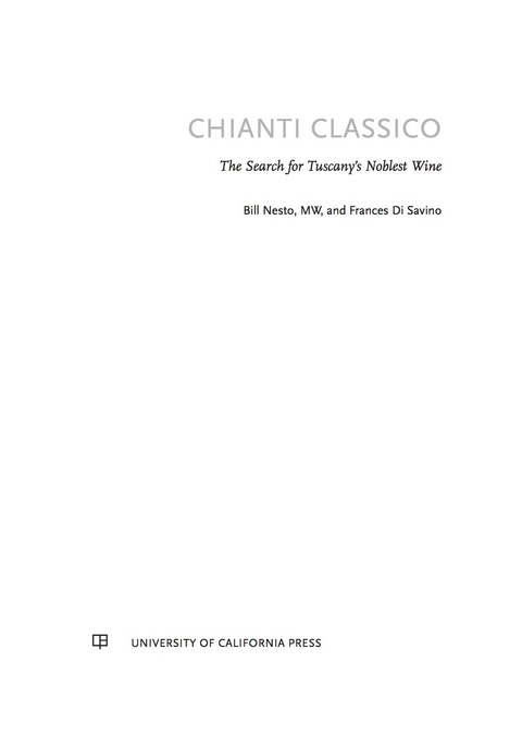 Cover image for book Chianti Classico