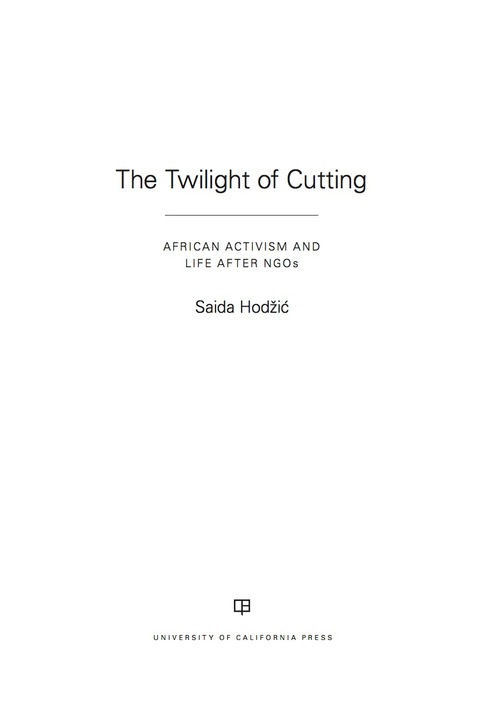 Cover image for book The Twilight of Cutting