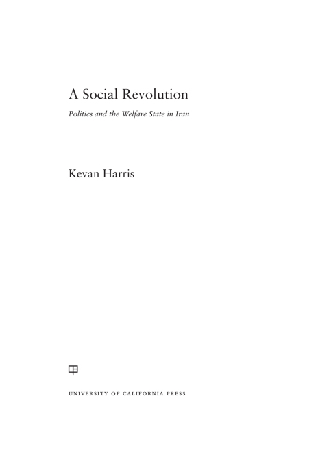 Cover image for book A Social Revolution