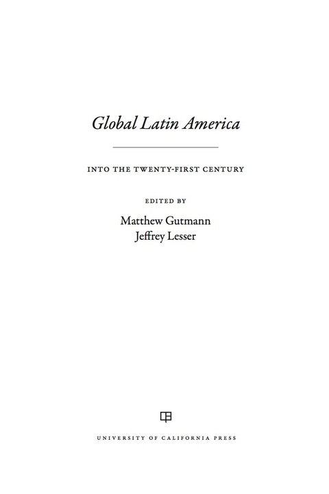 Cover image for book Global Latin America