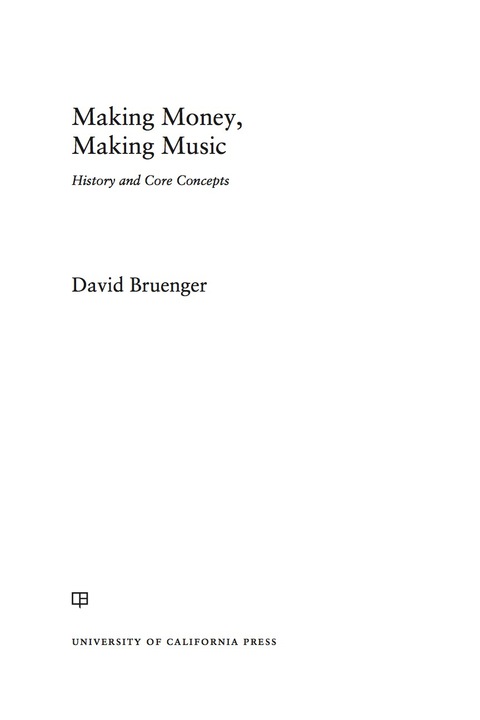 Cover image for book Making Money, Making Music