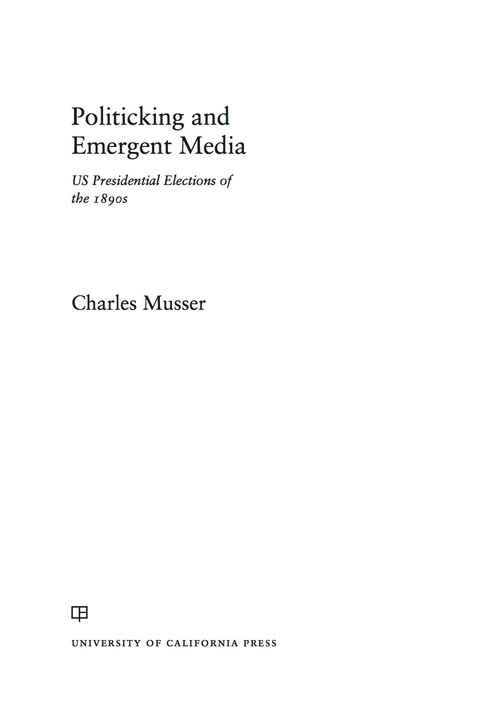 Cover image for book Politicking and Emergent Media