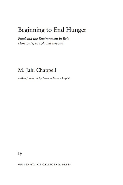 Cover image for book Beginning to End Hunger