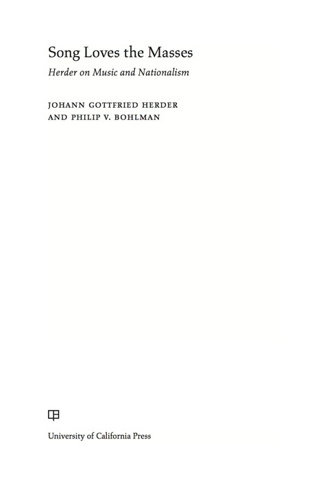 Cover image for book Song Loves the Masses