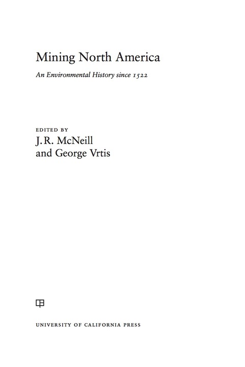 Cover image for book Mining North America